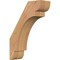 Ekena Millwork 3 1/2"W x 10"D x 14"H Olympic Smooth Knee Brace, Western Red Cedar BRC04X10X14OLY00SWR - alternate 1